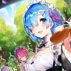 This is a pixiv picture whose title is Re:ゼロから始める異世界生活.