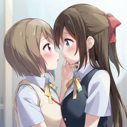 This is a pixiv picture whose title is 「大好きだから」.