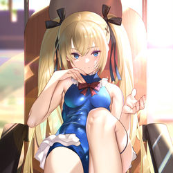 This is a pixiv picture whose title is ご休憩なマリー・ローズちゃん.