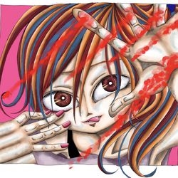 This is a pixiv picture whose title is 迫りくるミエル.