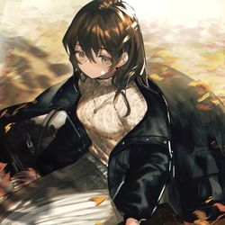 This is a pixiv picture whose title is Autumn.