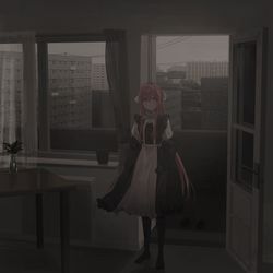 This is a pixiv picture whose title is 褒めてください.