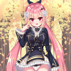 This is a pixiv picture whose title is chii school uniform.