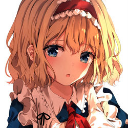 This is a pixiv picture whose title is メイドアリス.