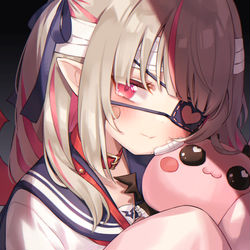 This is a pixiv picture whose title is 🤕🍼.