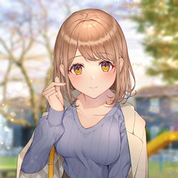 This is a pixiv picture whose title is 年上彼女。.
