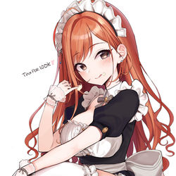 This is a pixiv picture whose title is 有栖川夏葉.