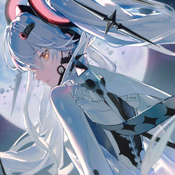 This is a pixiv picture whose title is luna.