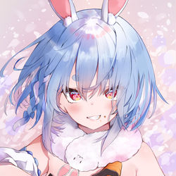 This is a pixiv picture whose title is ショートヘアのぺこーら.