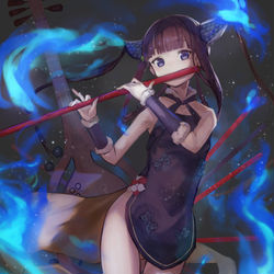 This is a pixiv picture whose title is 楊貴妃.