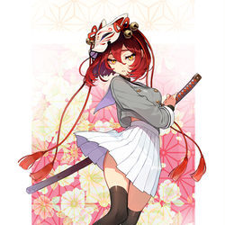 This is a pixiv picture whose title is 和.