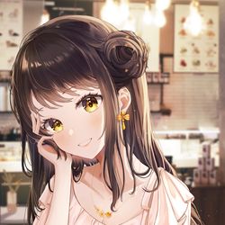 This is a pixiv picture whose title is ^^*.