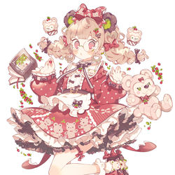 This is a pixiv picture whose title is クランベリー・ベア🧸.