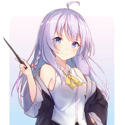 This is a pixiv picture whose title is イキリ魔女.