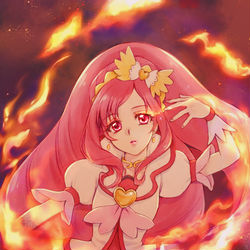 This is a pixiv picture whose title is キュアエース 生誕祭.
