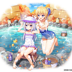 This is a pixiv picture whose title is 【ふるーつふるきゅーと！】ミジェンベリー(温泉).