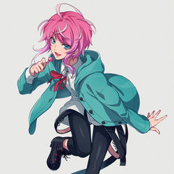 This is a pixiv picture whose title is 飴村乱数.