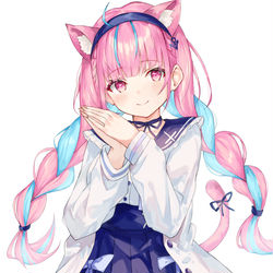 This is a pixiv picture whose title is 湊あくあ.