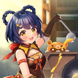This is a pixiv picture whose title is XiangLing.