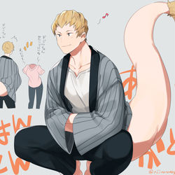 This is a pixiv picture whose title is 半纏.