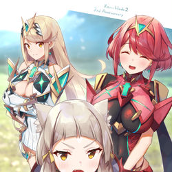 This is a pixiv picture whose title is ３年後の景色.