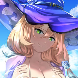 This is a pixiv picture whose title is 水着リサ.