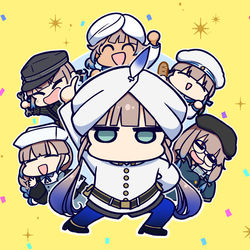 This is a pixiv picture whose title is FGOのSD絵　その２.