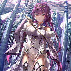 This is a pixiv picture whose title is スカディ.