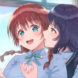 This is a pixiv picture whose title is エマかり.