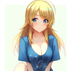 This is a pixiv picture whose title is めぐるの誘惑.
