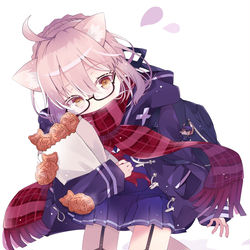 This is a pixiv picture whose title is 猫耳えっちゃん〜.