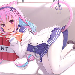 This is a pixiv picture whose title is 湊あくあ.