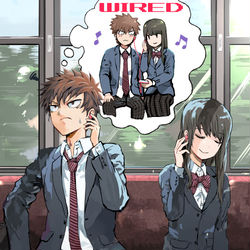 This is a pixiv picture whose title is 世代を恨む.