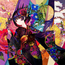 This is a pixiv picture whose title is 四季見聞.