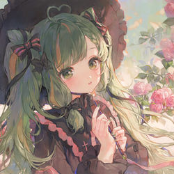 This is a pixiv picture whose title is Matcha.