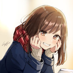 This is a pixiv picture whose title is 待ってるね.