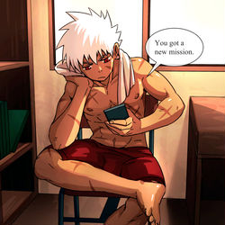This is a pixiv picture whose title is 06.新しい指令が届く.