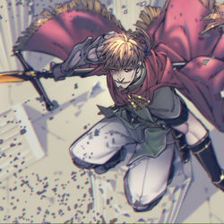 This is a pixiv picture whose title is 【Fate】ヘクおじ【GrandOrder】.