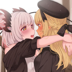This is a pixiv picture whose title is 愛してるゲーム.