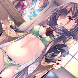 This is a pixiv picture whose title is おきがえまふらー.