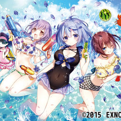 This is a pixiv picture whose title is 花騎士カレンダーイラスト.