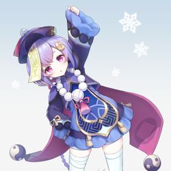This is a pixiv picture whose title is 七七.