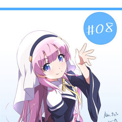 This is a pixiv picture whose title is 神様になった日_08.