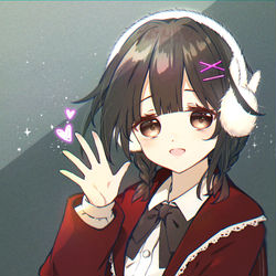 This is a pixiv picture whose title is ♡.