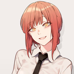 This is a pixiv picture whose title is makima.