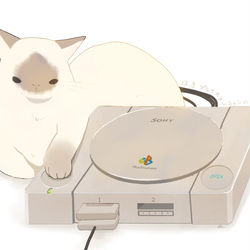 This is a pixiv picture whose title is プレイステーションの日.