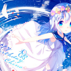 This is a pixiv picture whose title is チノちゃん誕生日おめでとう！！！！！.