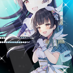 This is a pixiv picture whose title is 冬優子….