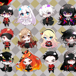 This is a pixiv picture whose title is 終焉ノ花嫁.