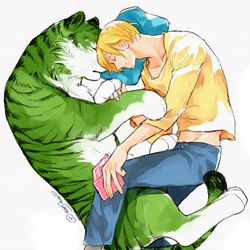 This is a pixiv picture whose title is Tiger Zoro Log01.